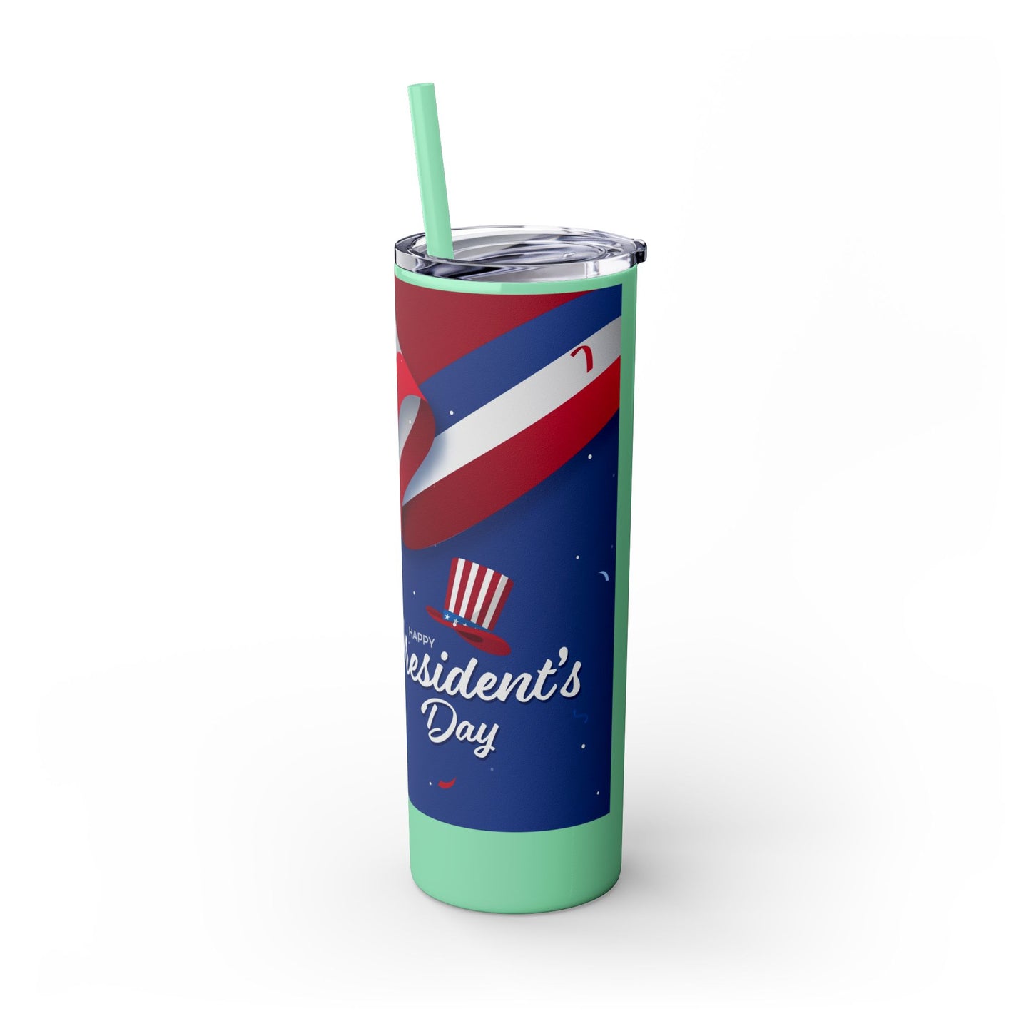 Skinny Tumbler with Straw, 20oz