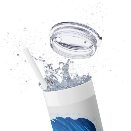 Skinny Tumbler with Straw, 20oz
