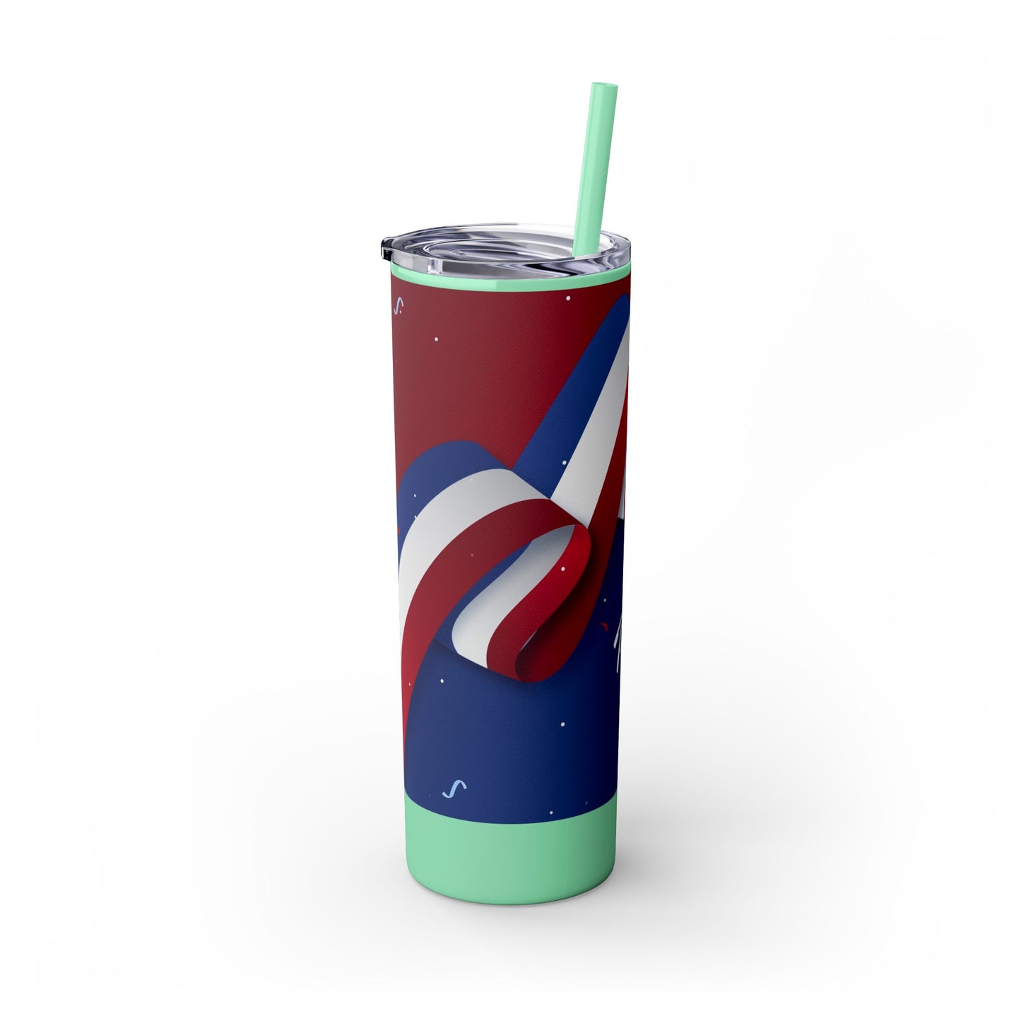 Skinny Tumbler with Straw, 20oz