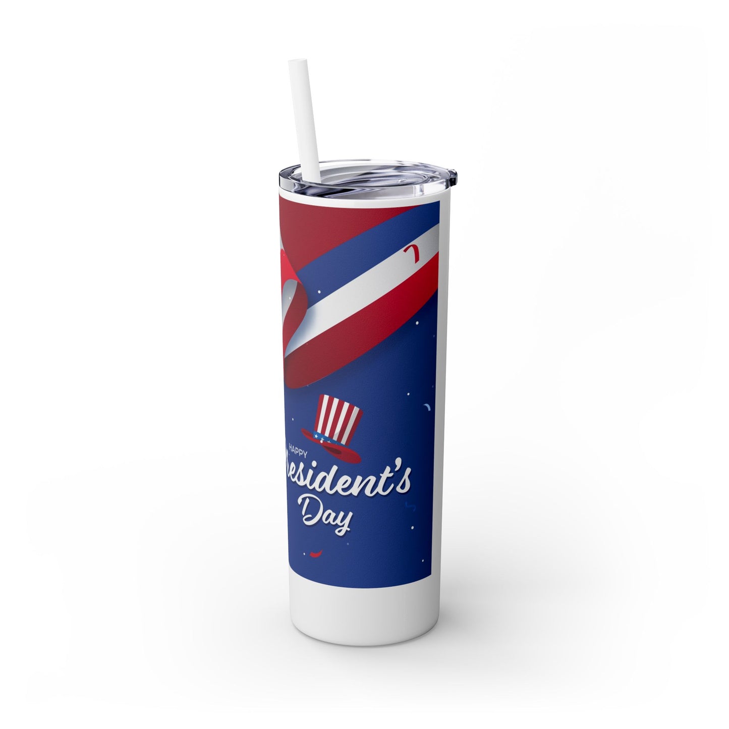 Skinny Tumbler with Straw, 20oz