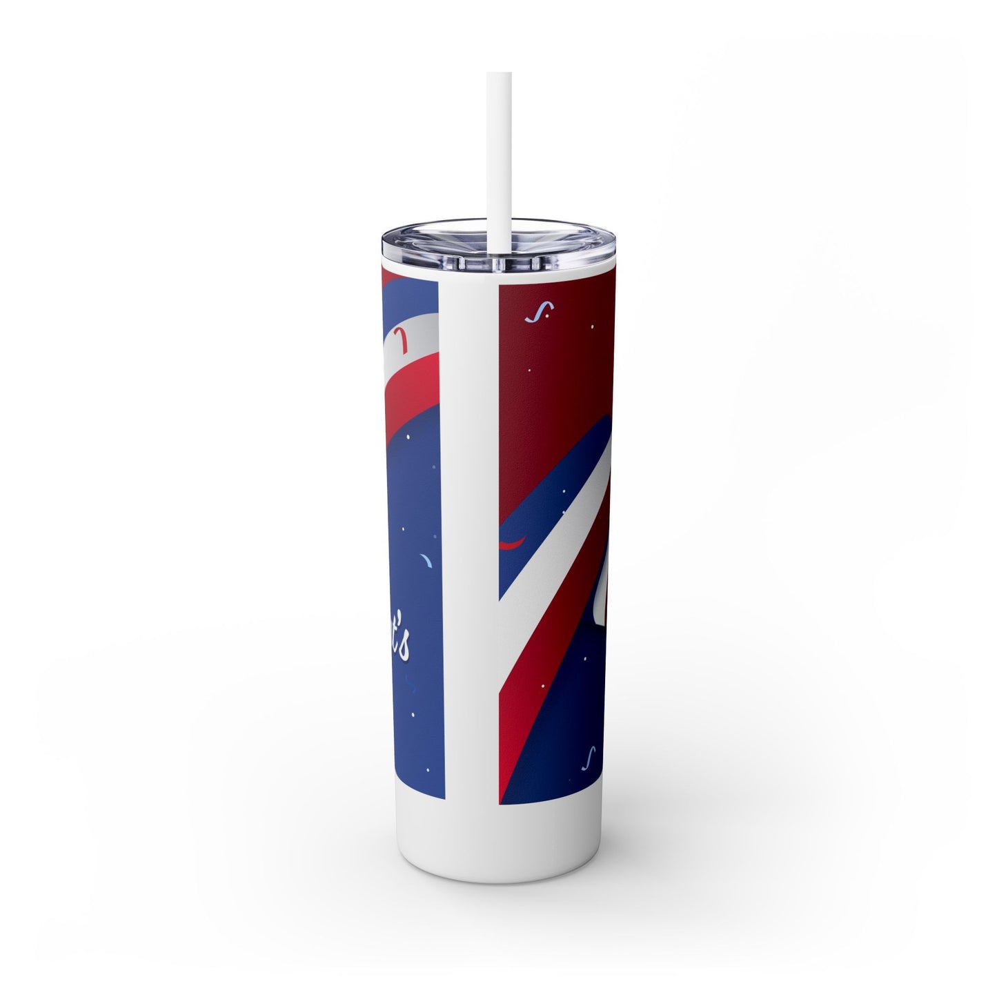 Skinny Tumbler with Straw, 20oz