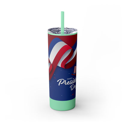 Skinny Tumbler with Straw, 20oz